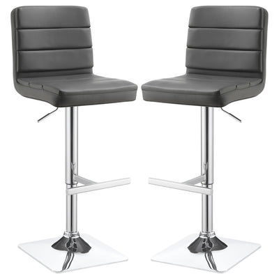 Adjustable Bar Stool (Set of 2) - Gray