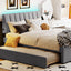 Upholstered Platform Bed With Trundle