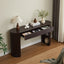 Retro Console Table With Storage, 3 Drawers