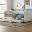 Daybed With Two Drawers And Wood Slat
