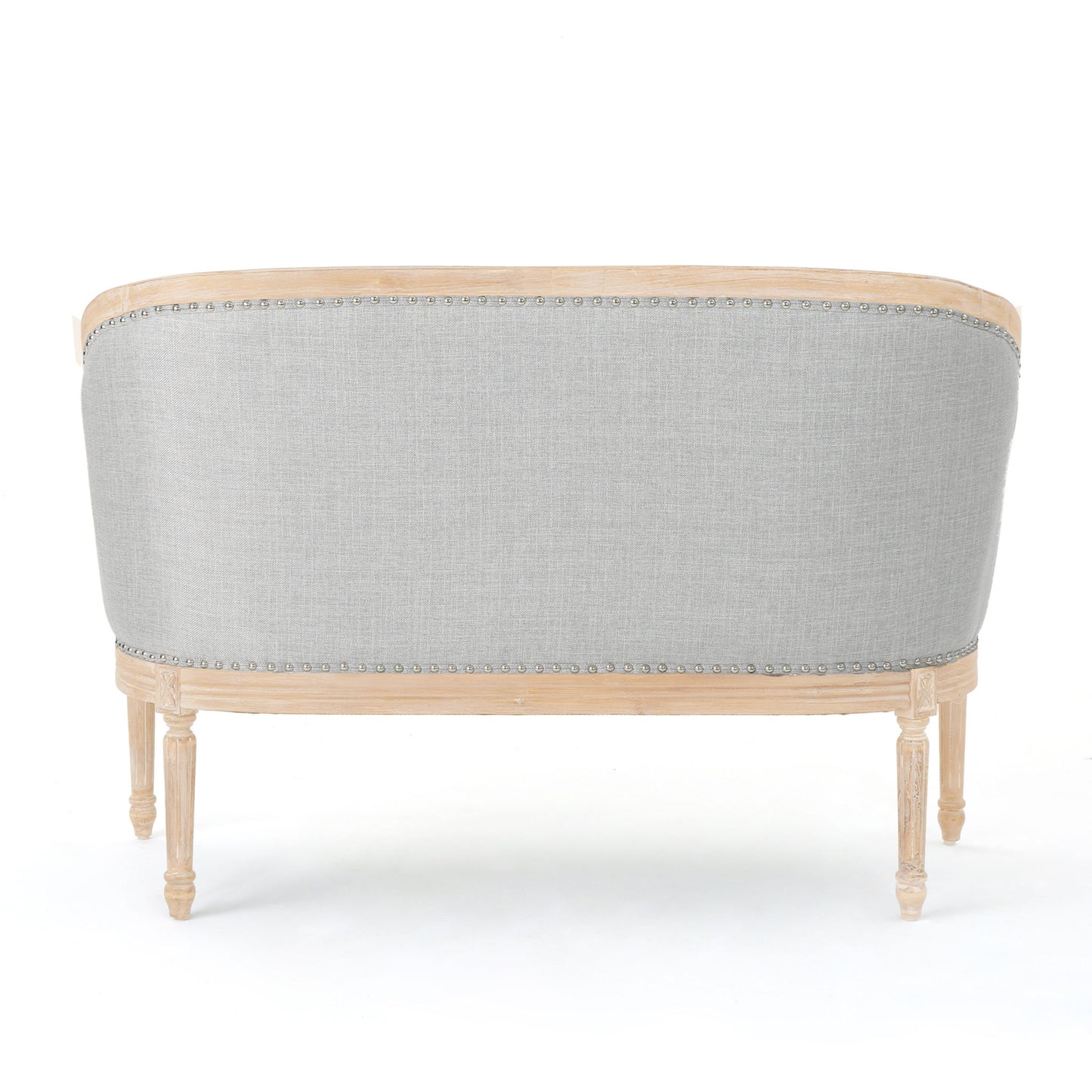 French Country Chesterfield Style Tufted Loveseat