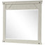 Industrial Farmhouse Mirror - White