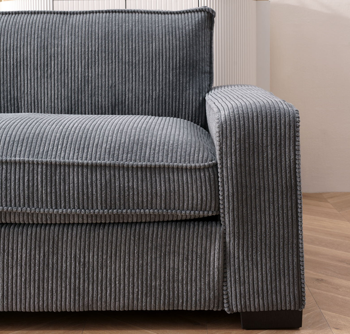 Luxe - Sofa With Sleek Design, Spacious And Comfortable 3 Seater Couch