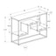 Accent Console Table For Entryway, Multi-Tier Design