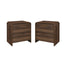 Mara - Two Drawer End Table / Bedside Table (Set of 2)
