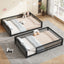 Bunk Bed With Ladder And Safety Guardrails