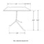 Accent Table With Tripod Legs - Brown