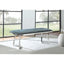 Upholstered Tufted Bench - Gray