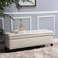 Juliana - Storage Ottoman With Birch Legs