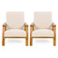 Outdoor Patio Lounge Chair (Set of 2)