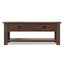Monroe - Rectangular Coffee Table With Drawers - Brown
