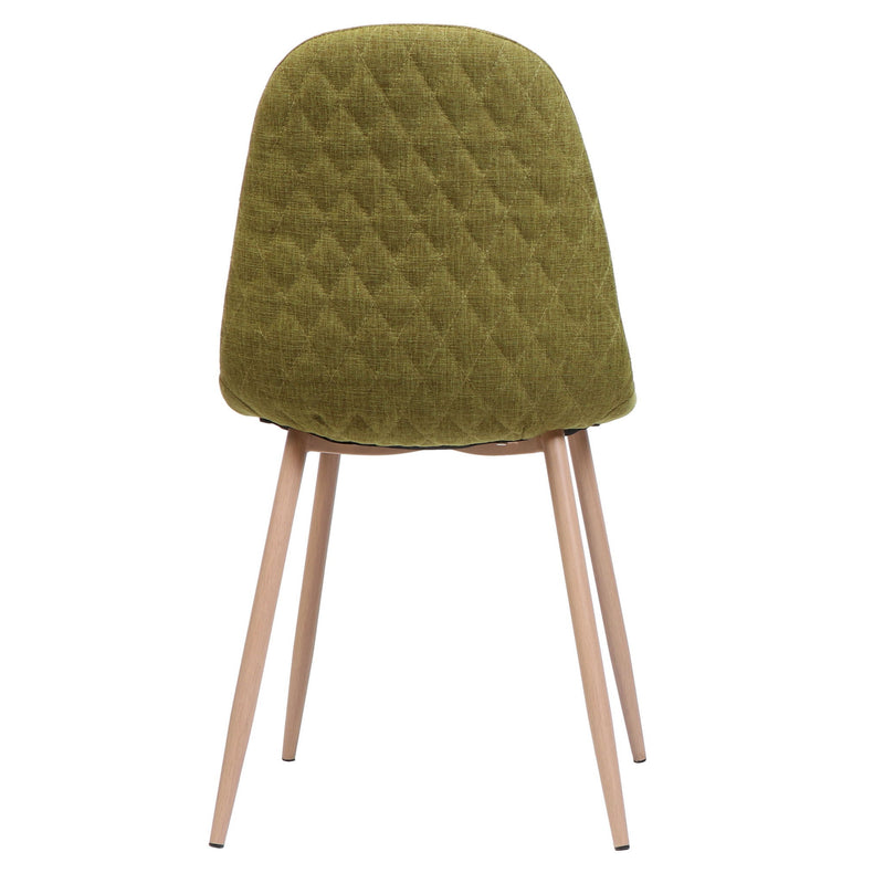 Elegant Dining Chair Set With Fabric