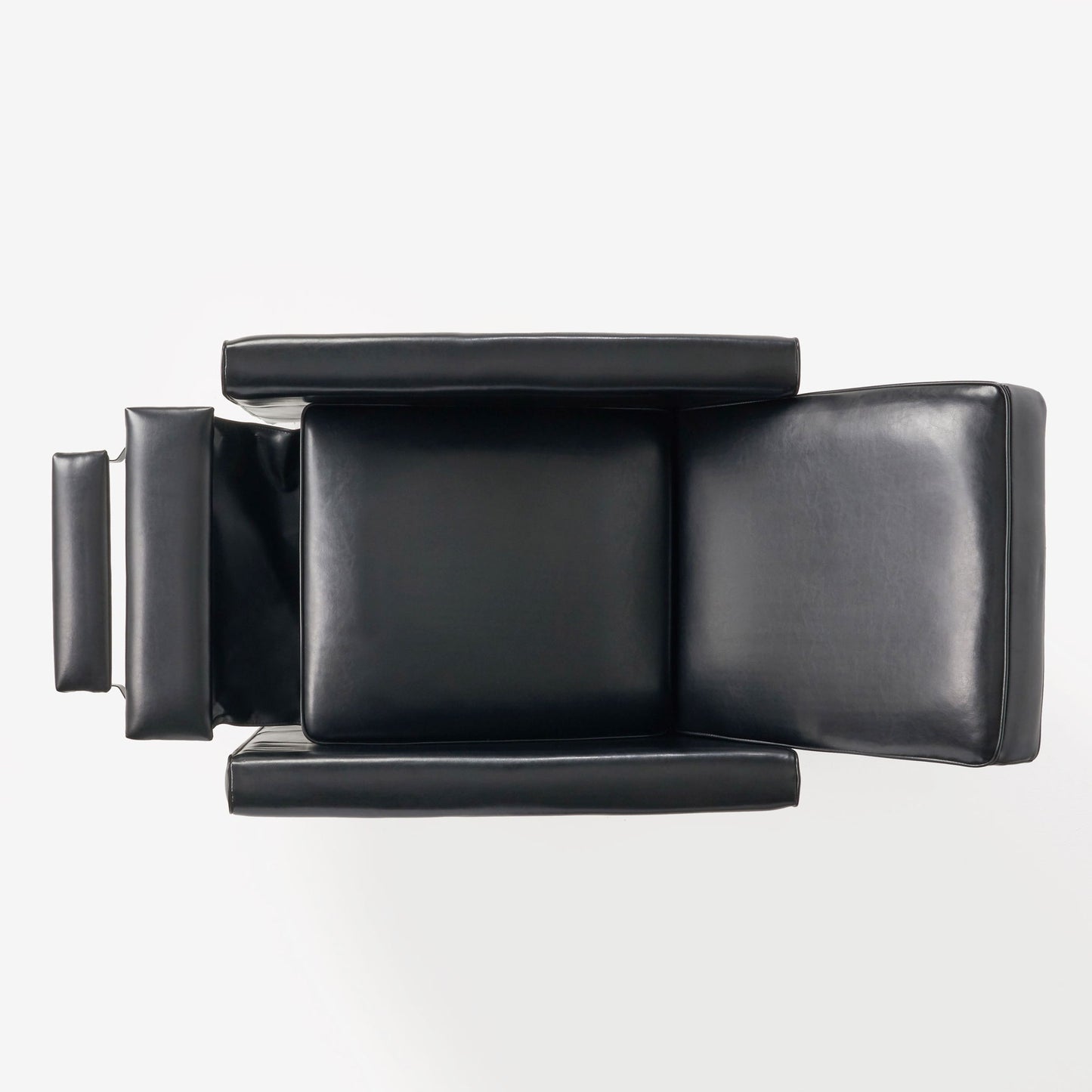 Upholstered Push Back Recliner Chair For Living Room