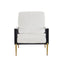 Modern Armchair With Solid Wood Frame