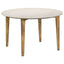 Leska - Round Coffee Table - White
