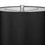 Diana - Contemporary Table Lamp (Set of 2) - Polished Nickel / Black Satin