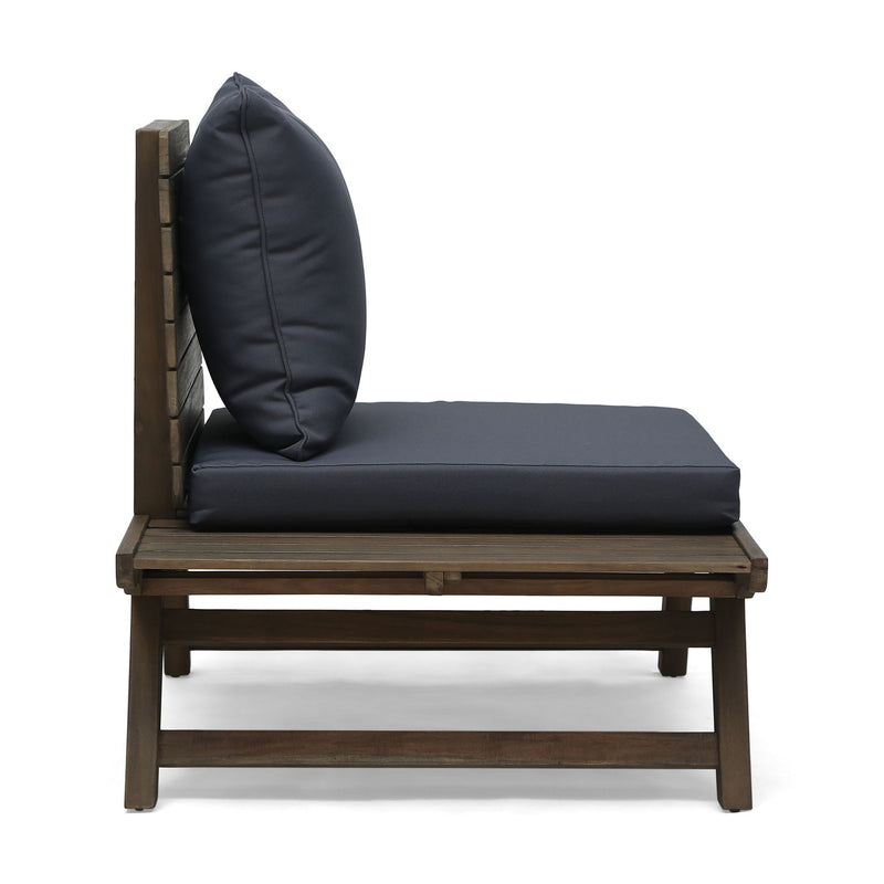 Sedona - Outdoor Club Chair With Slatted Design