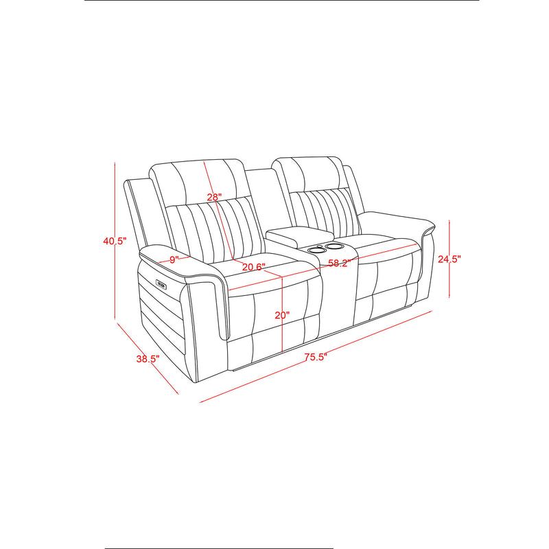 Ian - Set With Power Reclining