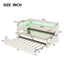 Upholstered Platform Bed With USB Ports And LED Belt