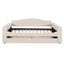 Upholstered Daybed With Storage Armrests, Trundle And Latest Integrated tooth Audio System