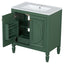 Bathroom Vanity With Sink With 2 Doors And Adjustable Shelf