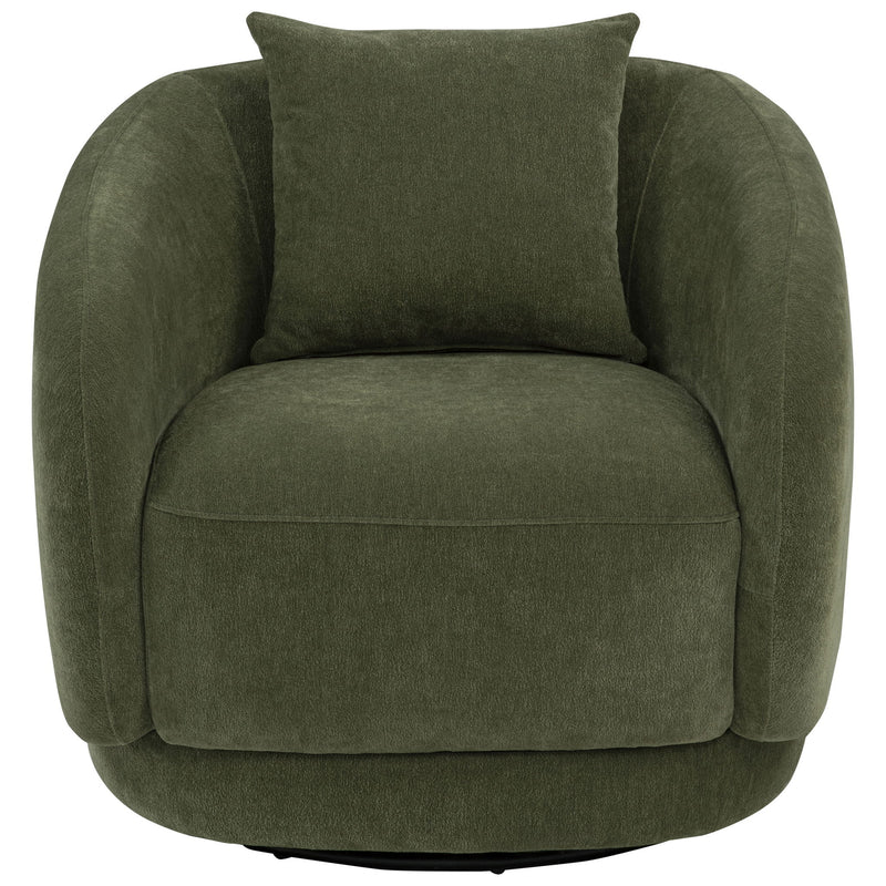 Harlan - Swivel Accent Chair - Green