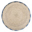 Edgeley - Handcrafted Round Pouf