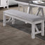 Maisie - Bench - White