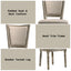 Gabrian - 7 Pieces Dining Room Set, Reclaimed - Beige / Gray