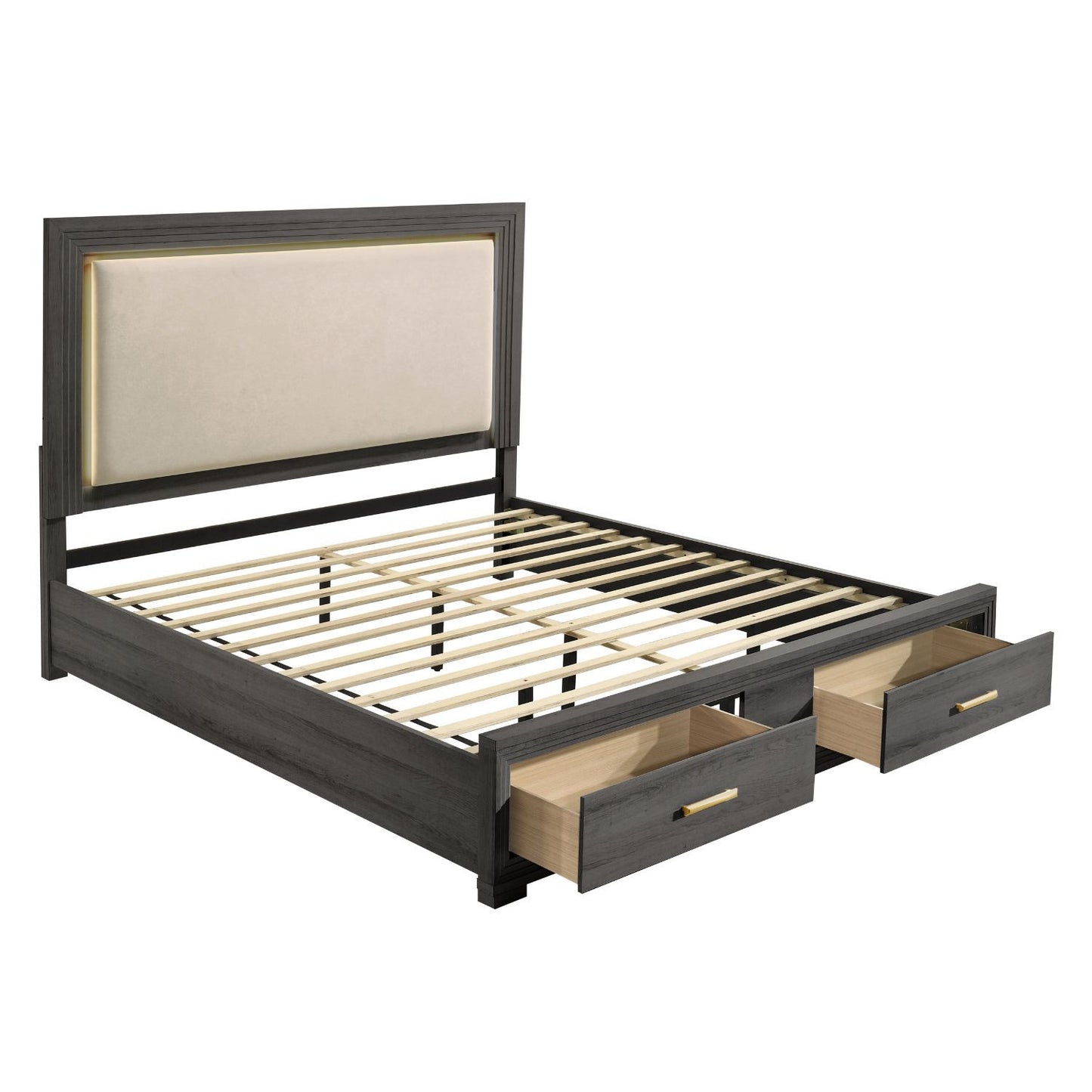 Colorado - Bedroom Set With Upholstered LED Headboard