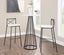 Modern Charlotte - Contemporary Fixed Height Barstool (Set of 2)