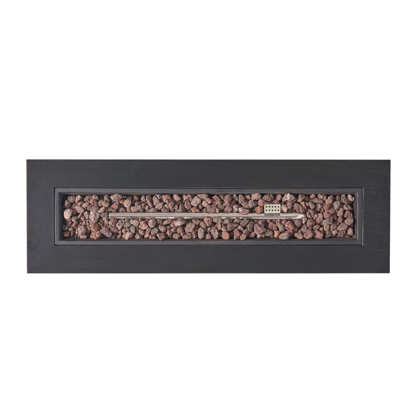 Modern Rectangular Iron Fire Pit 50, 000 Btu