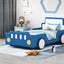 Race Car Shaped Platform Bed With Wheels