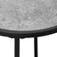 Round Accent Side Table, Contemporary & Modern