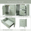 Retro Bathroom Vanity With Sink, Soft Closing Cabinet & Drawers