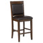 Ferrara - 5 Piece Counter Height Dining Set With Chairs - Walnut