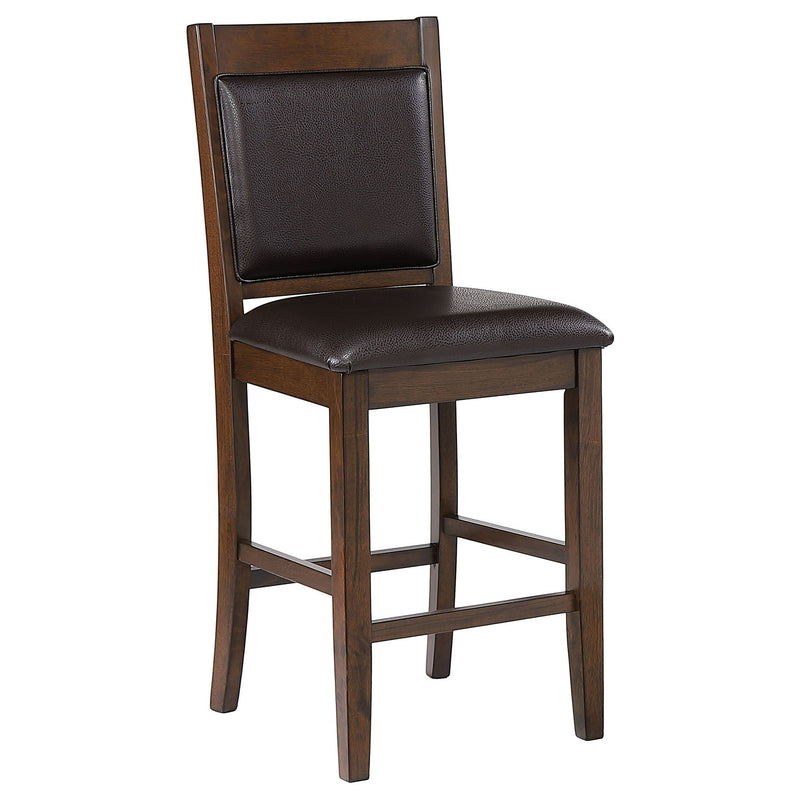 Ferrara - 5 Piece Counter Height Dining Set With Chairs - Walnut