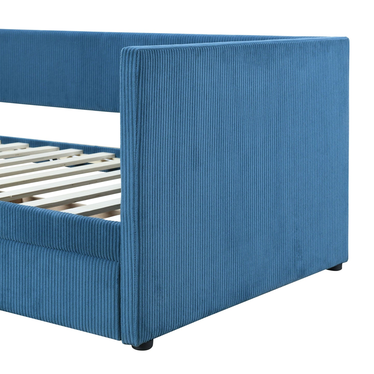 Daybed With Two Drawers And Wood Slat