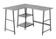 Computer Desk, Home Office, Corner, Storage Shelves, L Shape, Work, Laptop, Contemporary, Modern