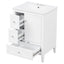Modern Bathroom Vanity With Sink, Soft Close Drawers & Door, Storage Rack