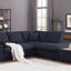 Joshua - 100" Sectional Sofa with Right Facing Chaise and Console Ottoman