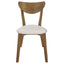 Mid-Century Modern Upholstered Dining Chair (Set of 2)