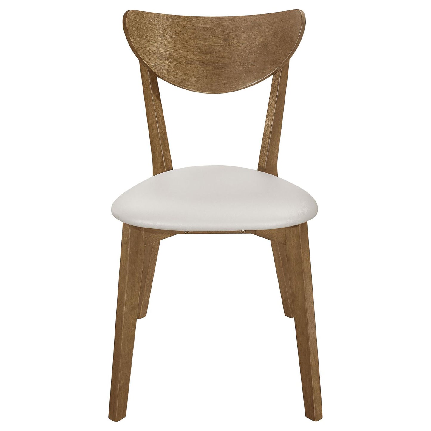 Mid-Century Modern Upholstered Dining Chair (Set of 2)