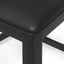 Farmhouse Upholstered Wood Counter Stools