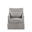 Traditional Design London Skirted Swivel Chair