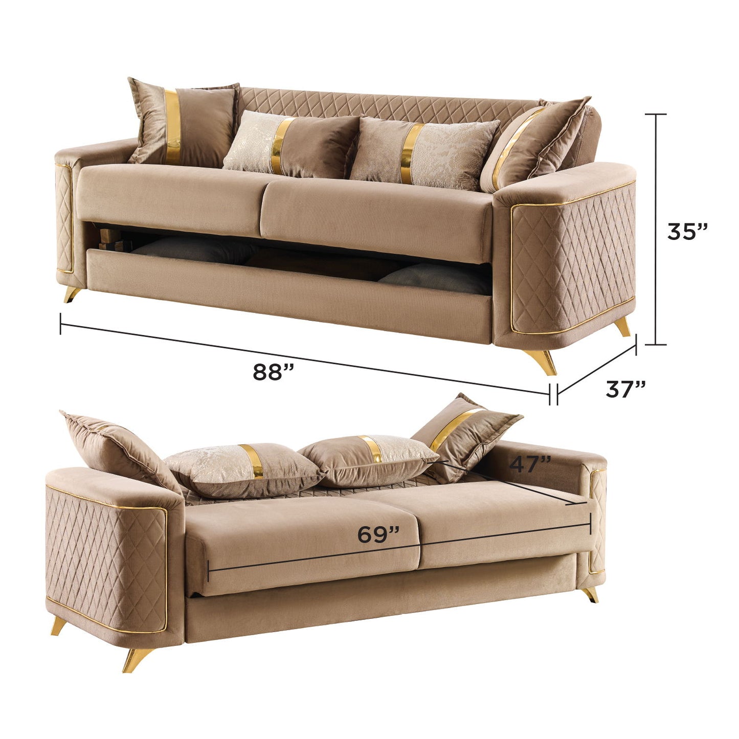 Lisa - Living Room Set