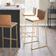 Mara - Contemporary Upholstered Barstool (Set of 2)