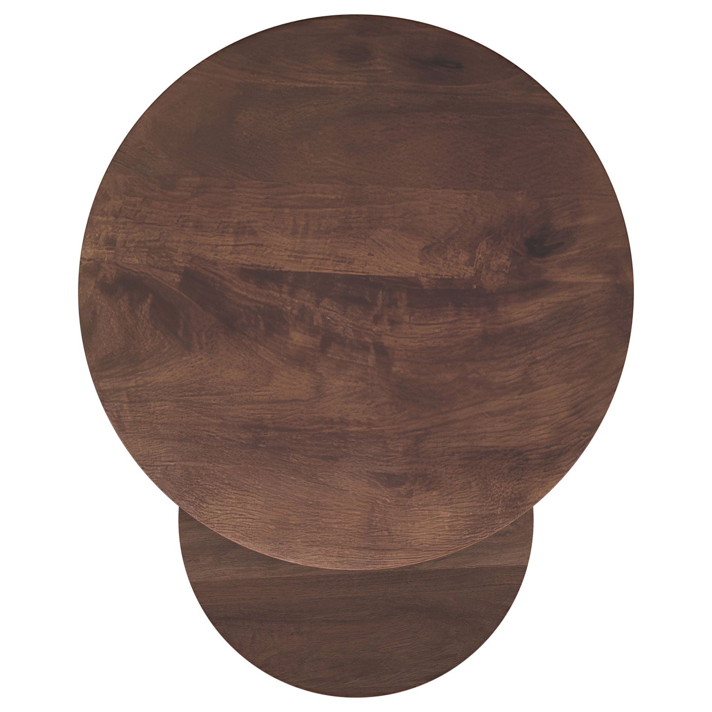 Lionett - 2 Piece Round Nesting Table Set And Round Design - Dark Brown