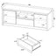 Sloat - 2 Door TV Stand Media Console