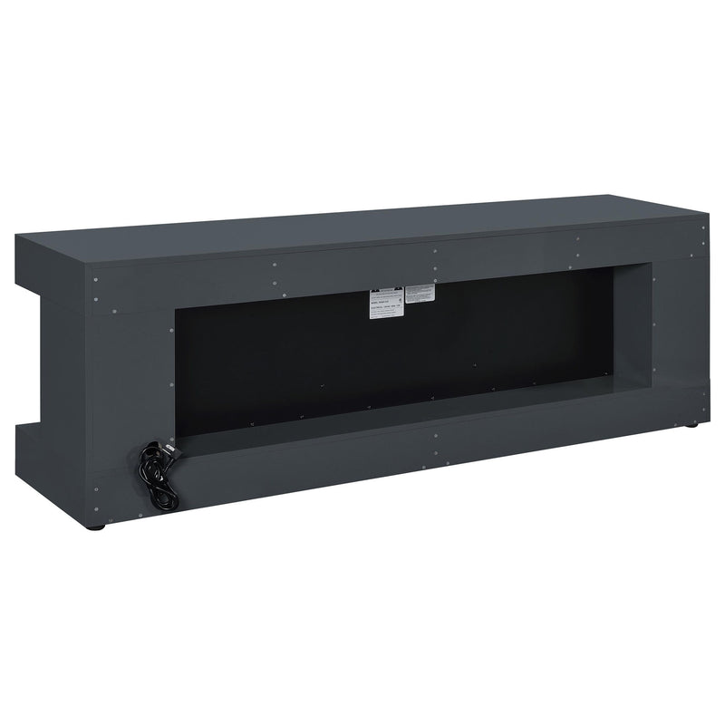 TV Stand Fireplace Console With Bluetooth Speaker